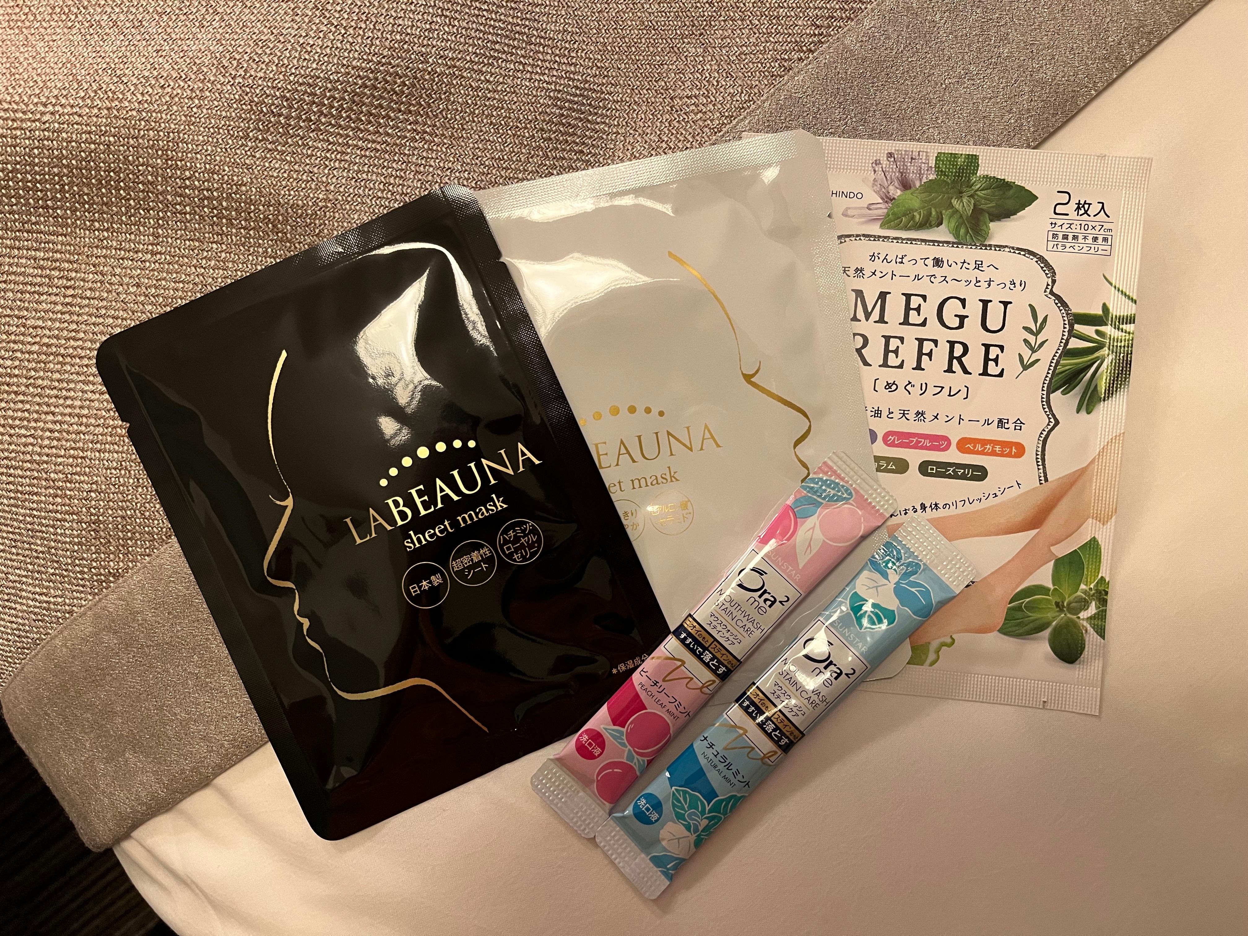 豐盛的備品種類