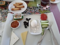 Più pane, salame, e the (o caffè).
