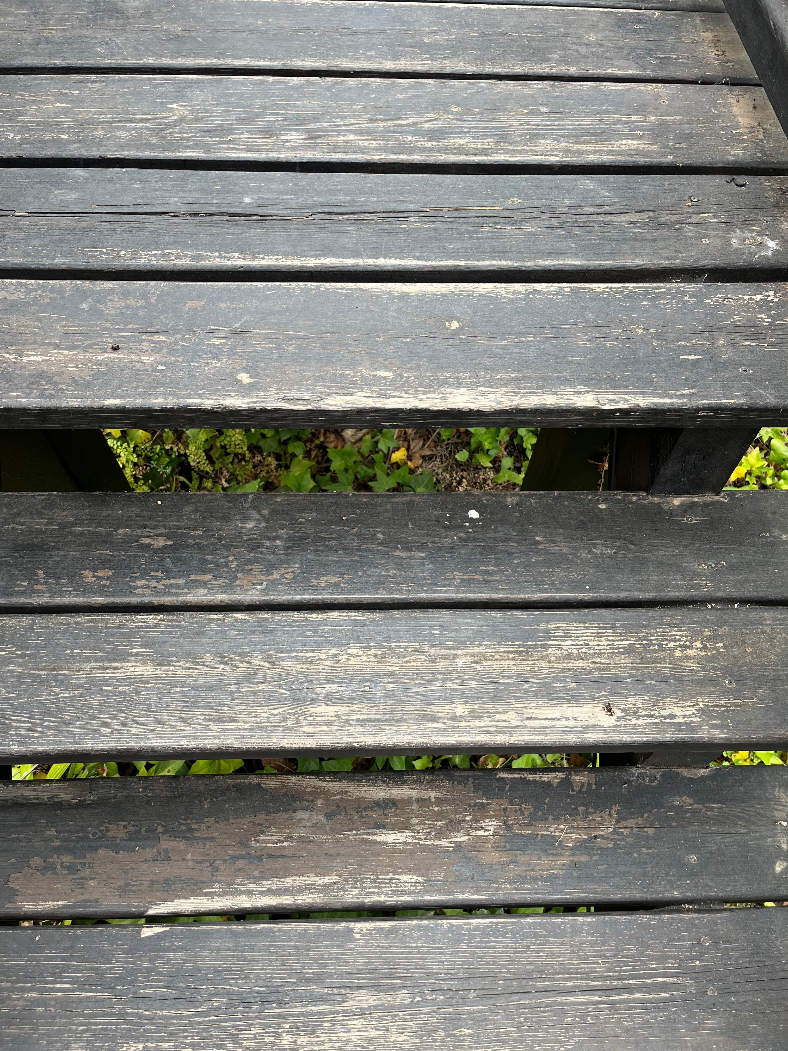 Stairs to VIP pool area. The bridge over the main pool was in the same condition. 