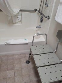 Not a handicap friendly bathroom