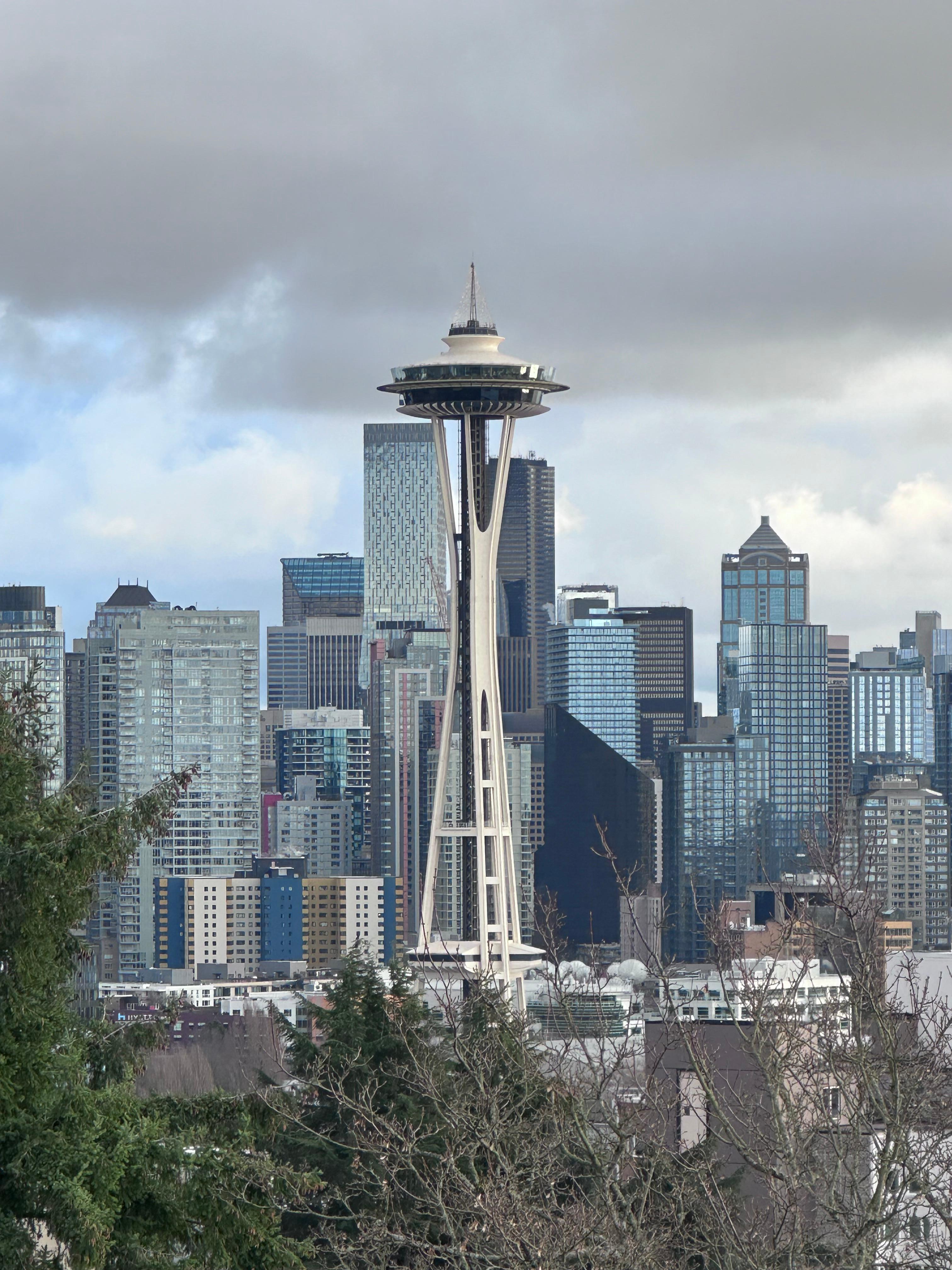 20 minute walk to the Space Needle