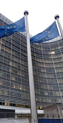 Pochi passi dal Berlaymont.