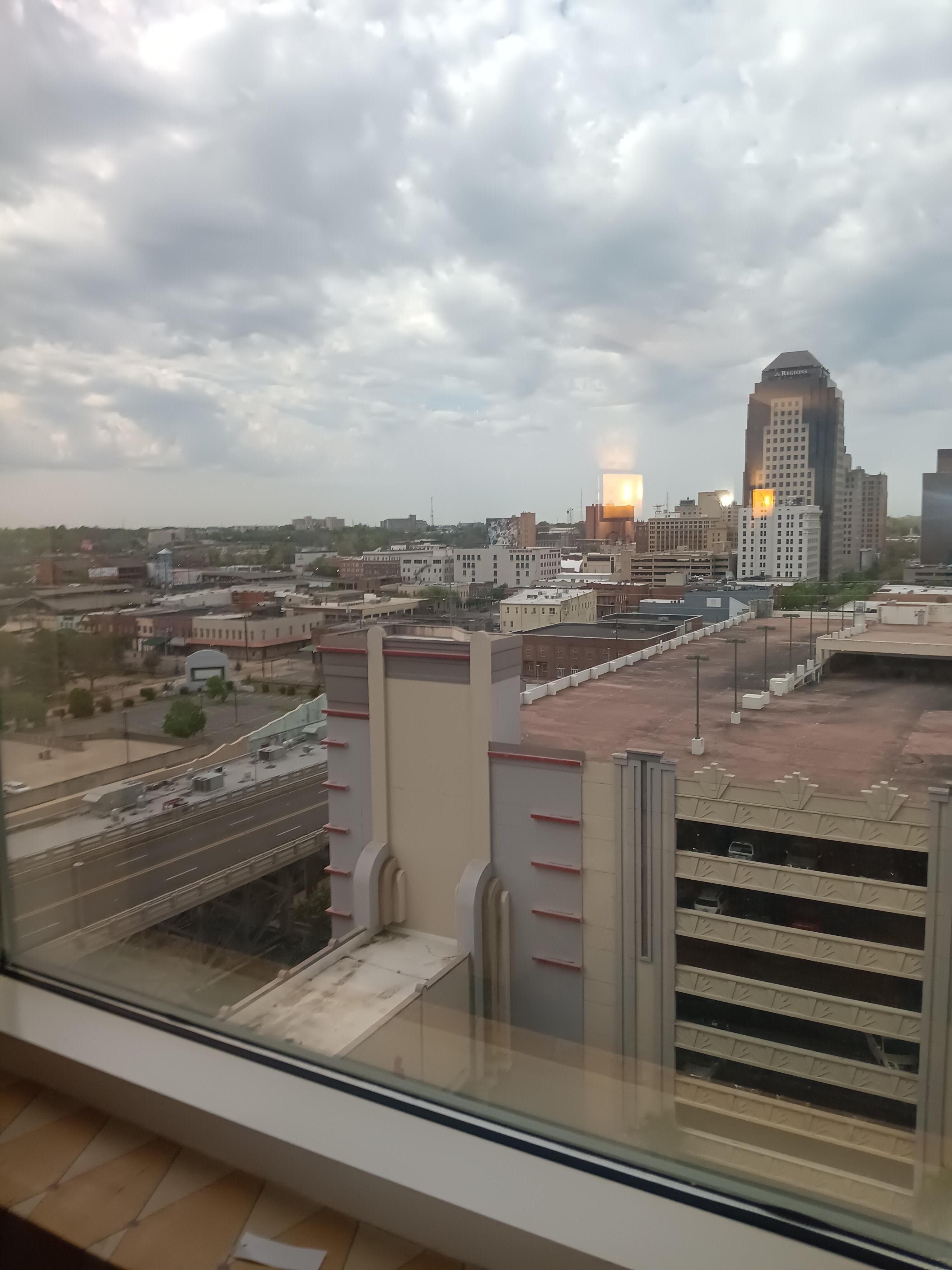 View from hotel