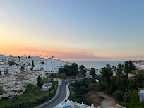 Linda vista do quarto