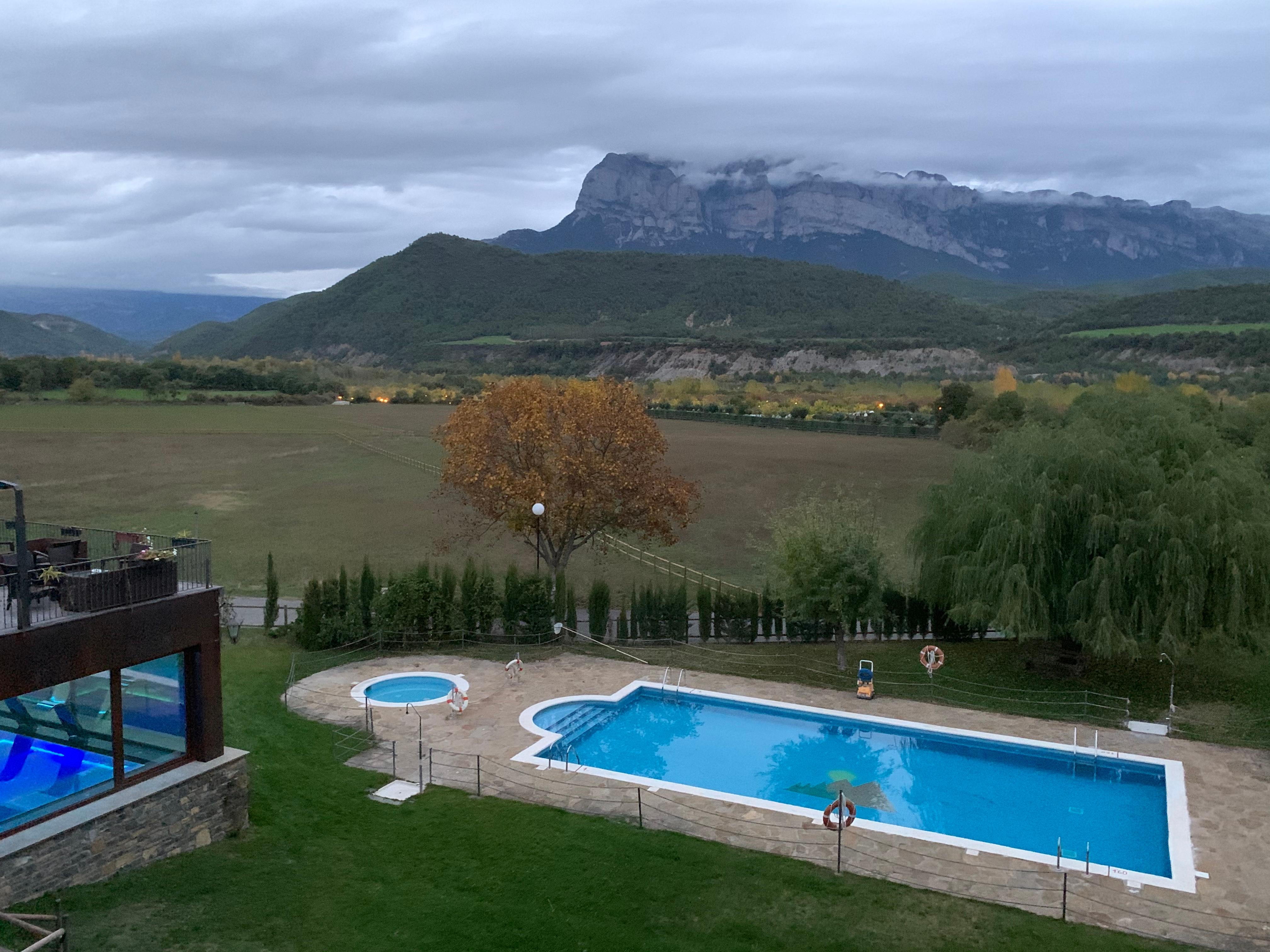 Vista desde la habitación del hotel