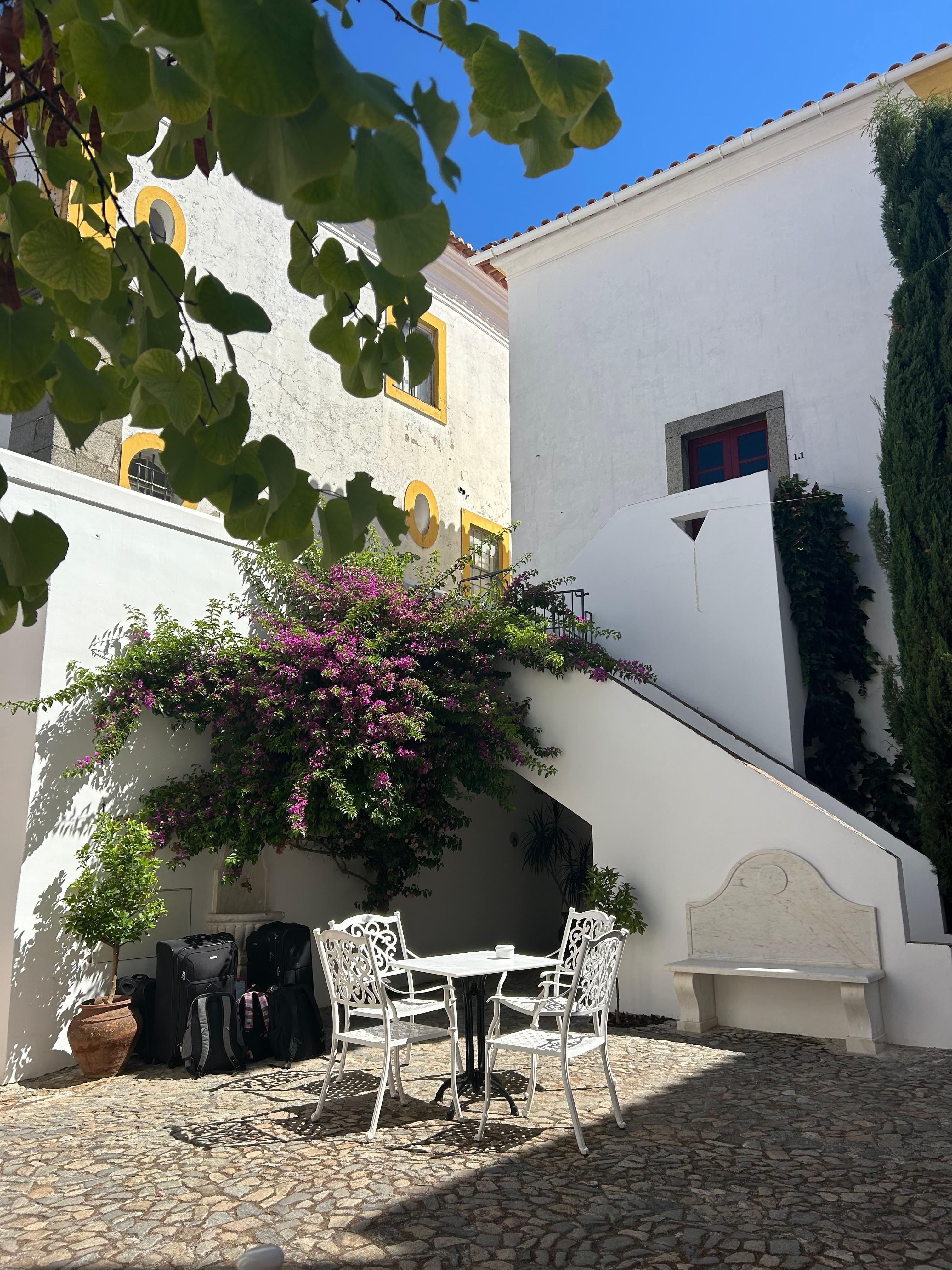 Entrance courtyard 