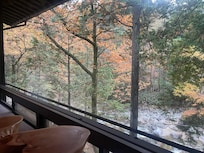 部屋から見える景色に癒されます。