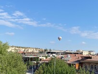 Vista dal terrazzo del hotel