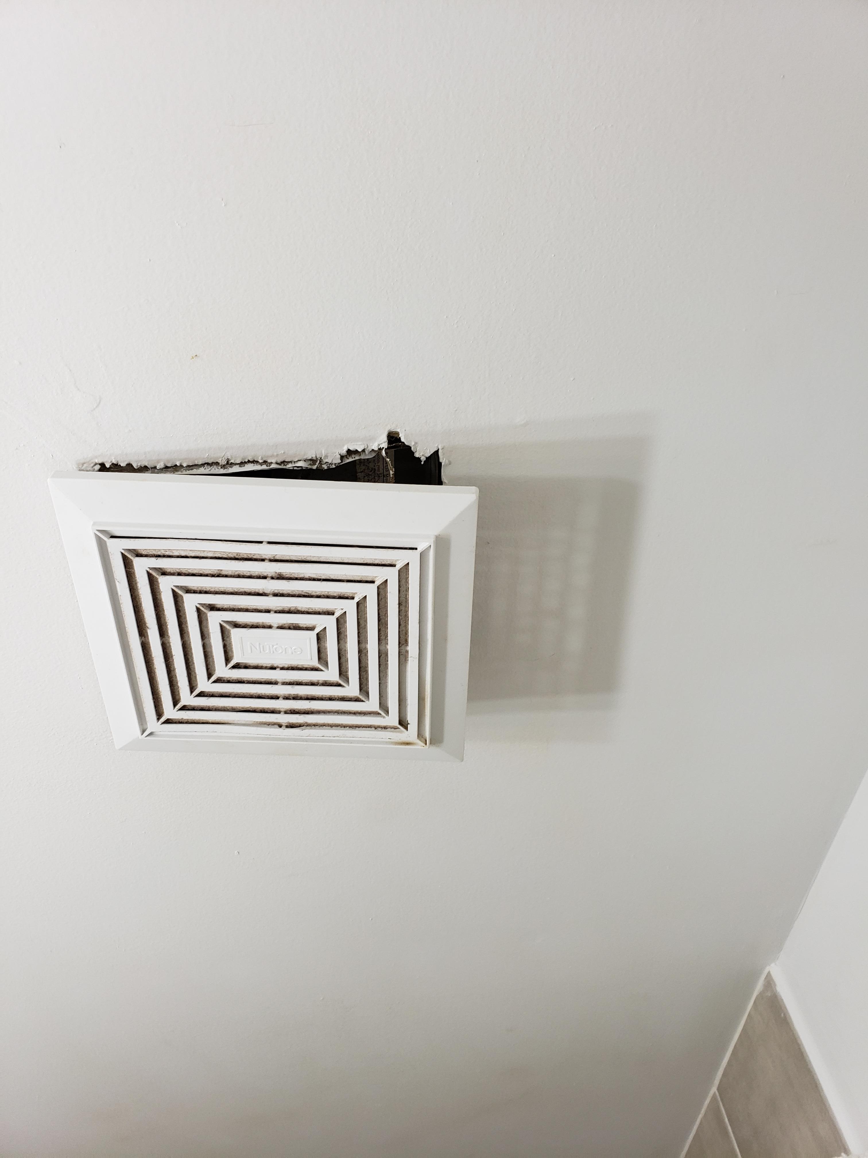 Broken Bathroom Fan