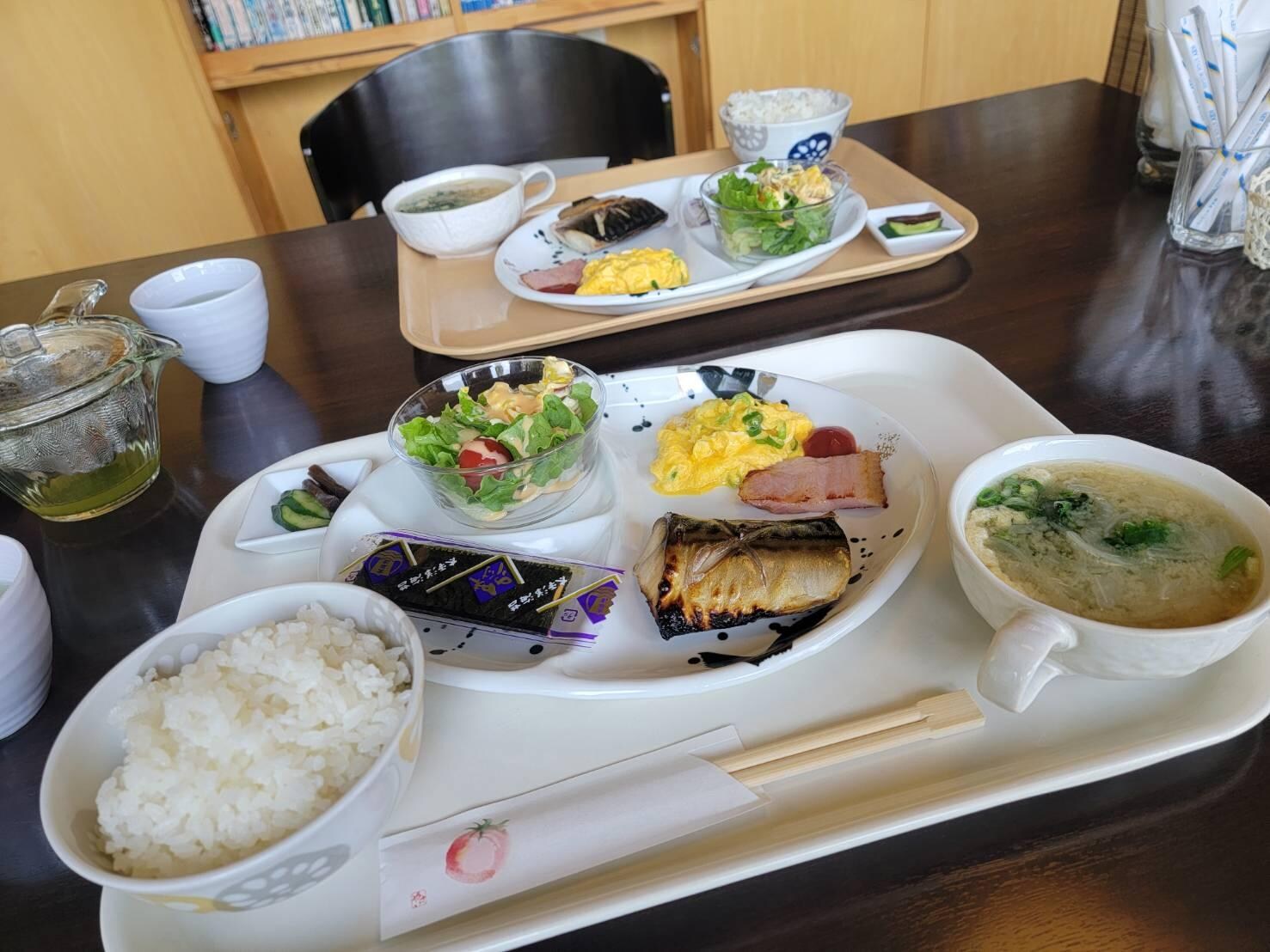 和朝食を頂きました。