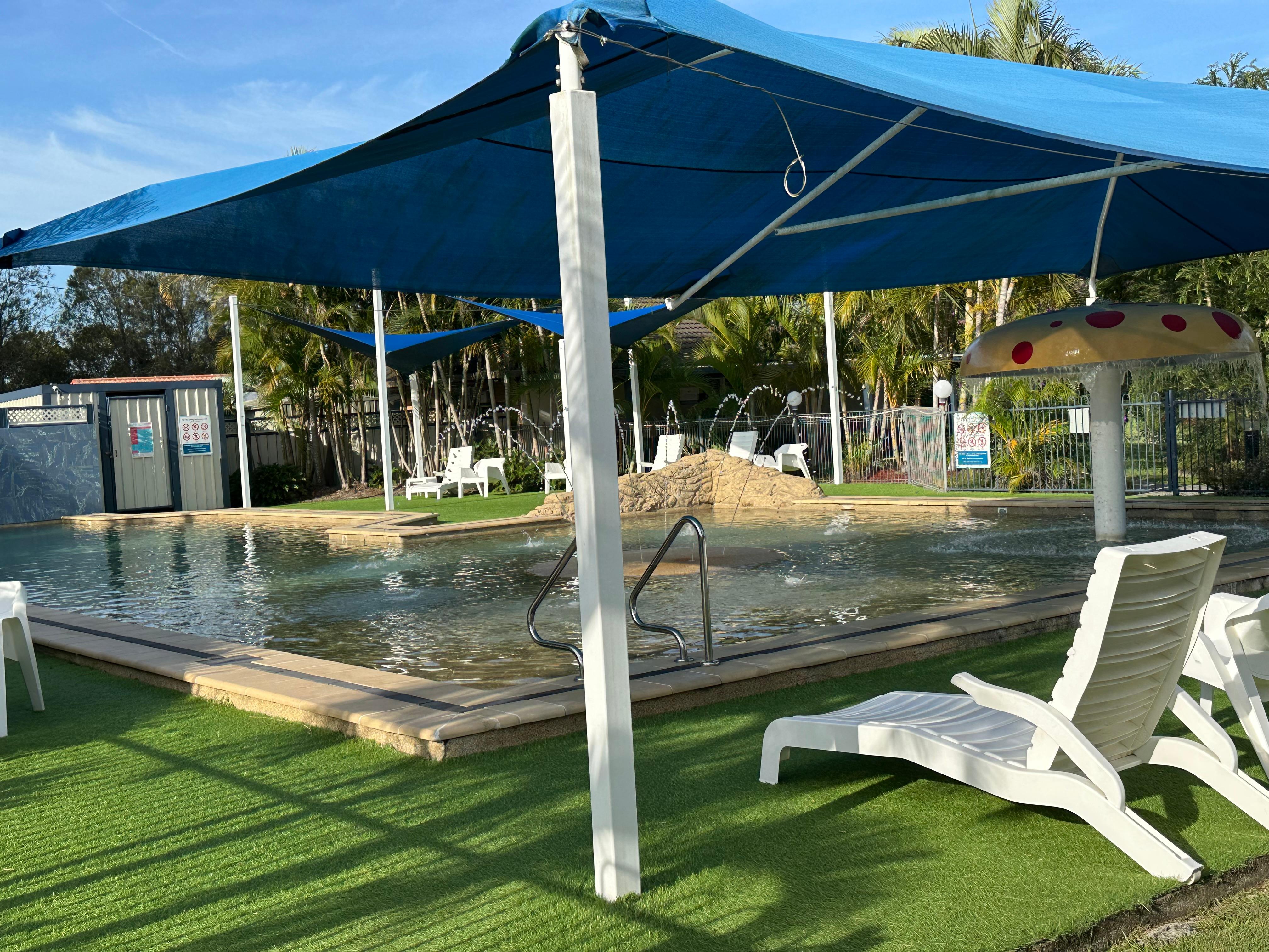 Beautiful clean pool area