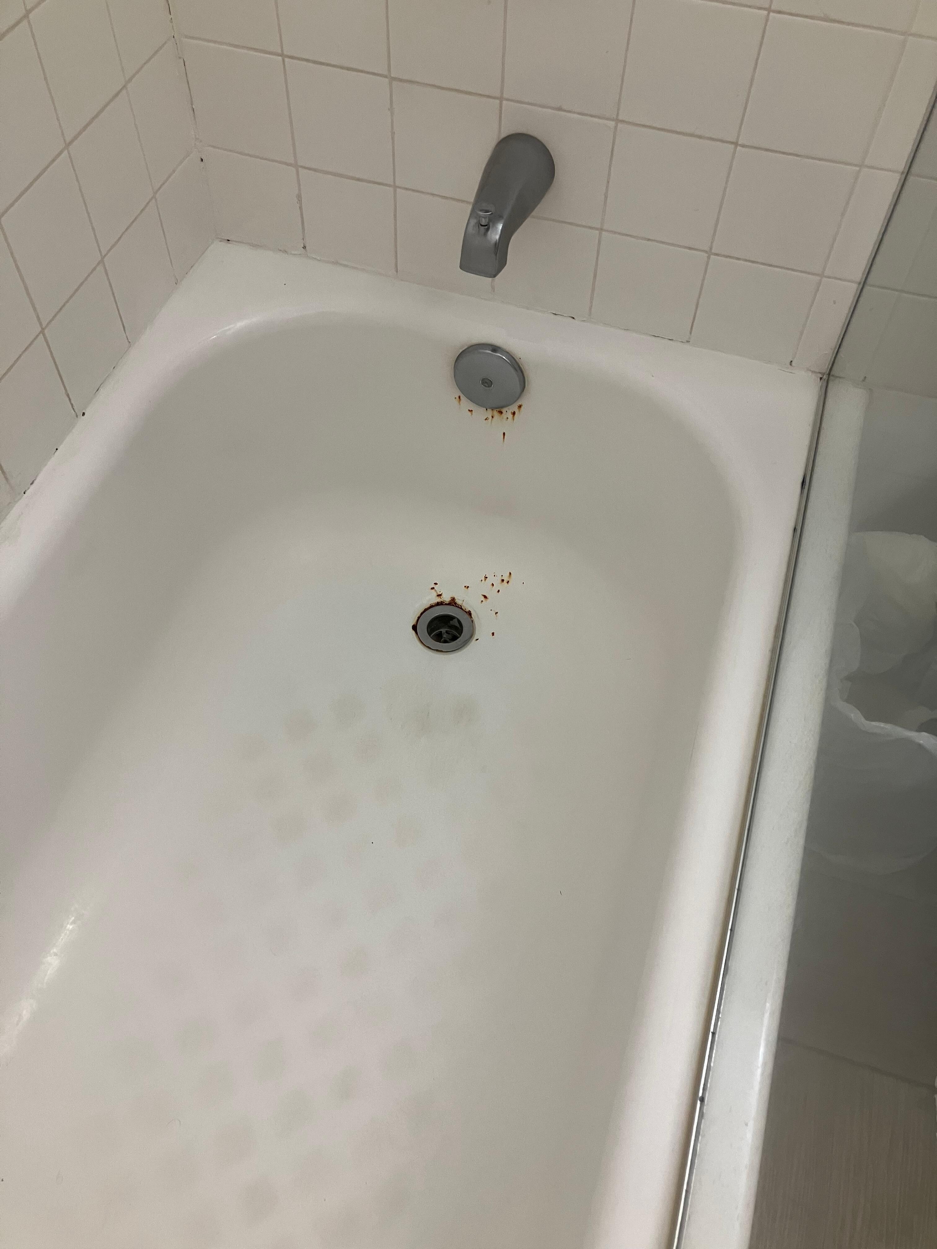Rusted tub