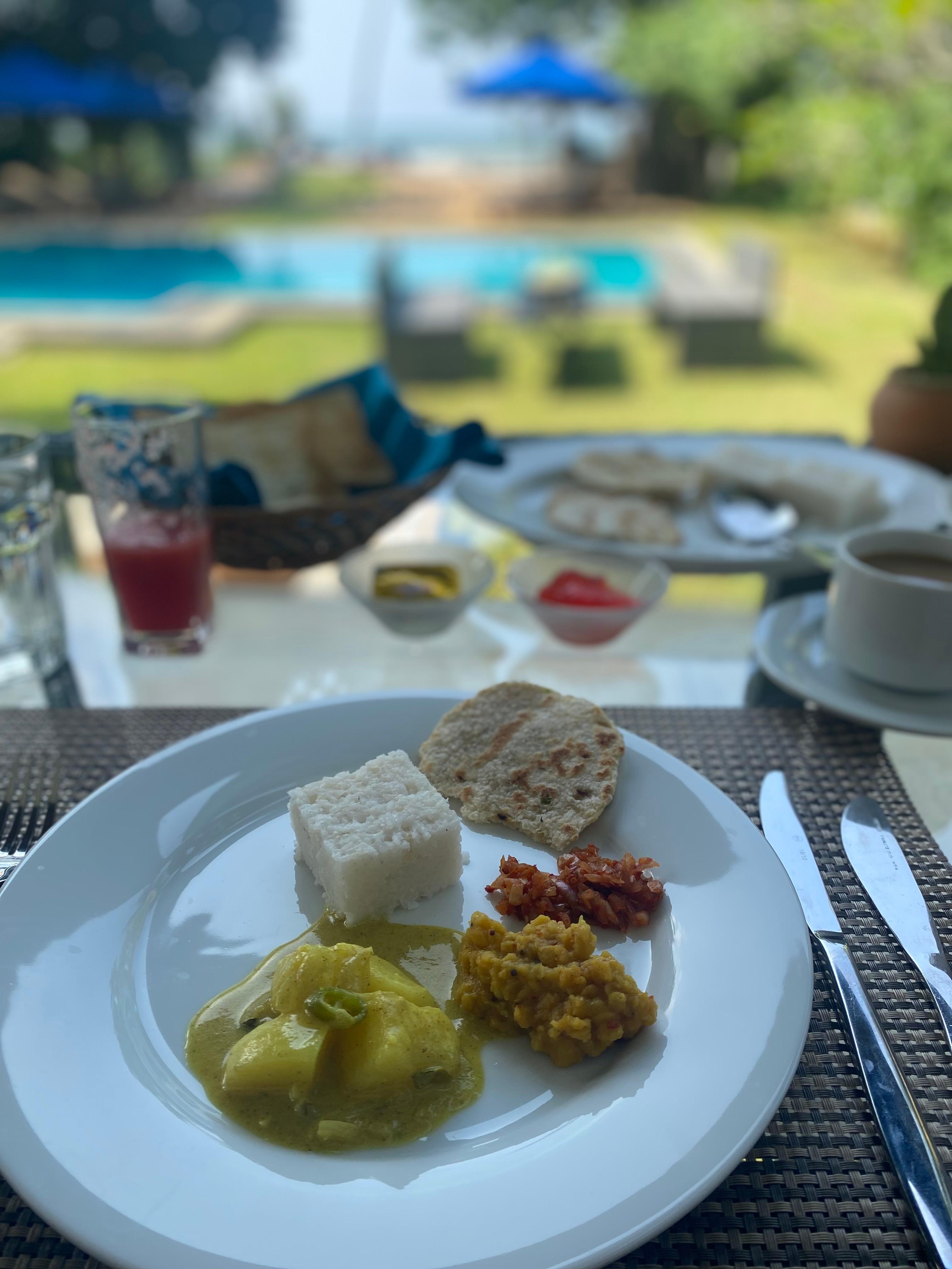 Sri lankian breakfast