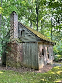 View from road on property