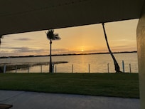 Sunrise from our private porch.