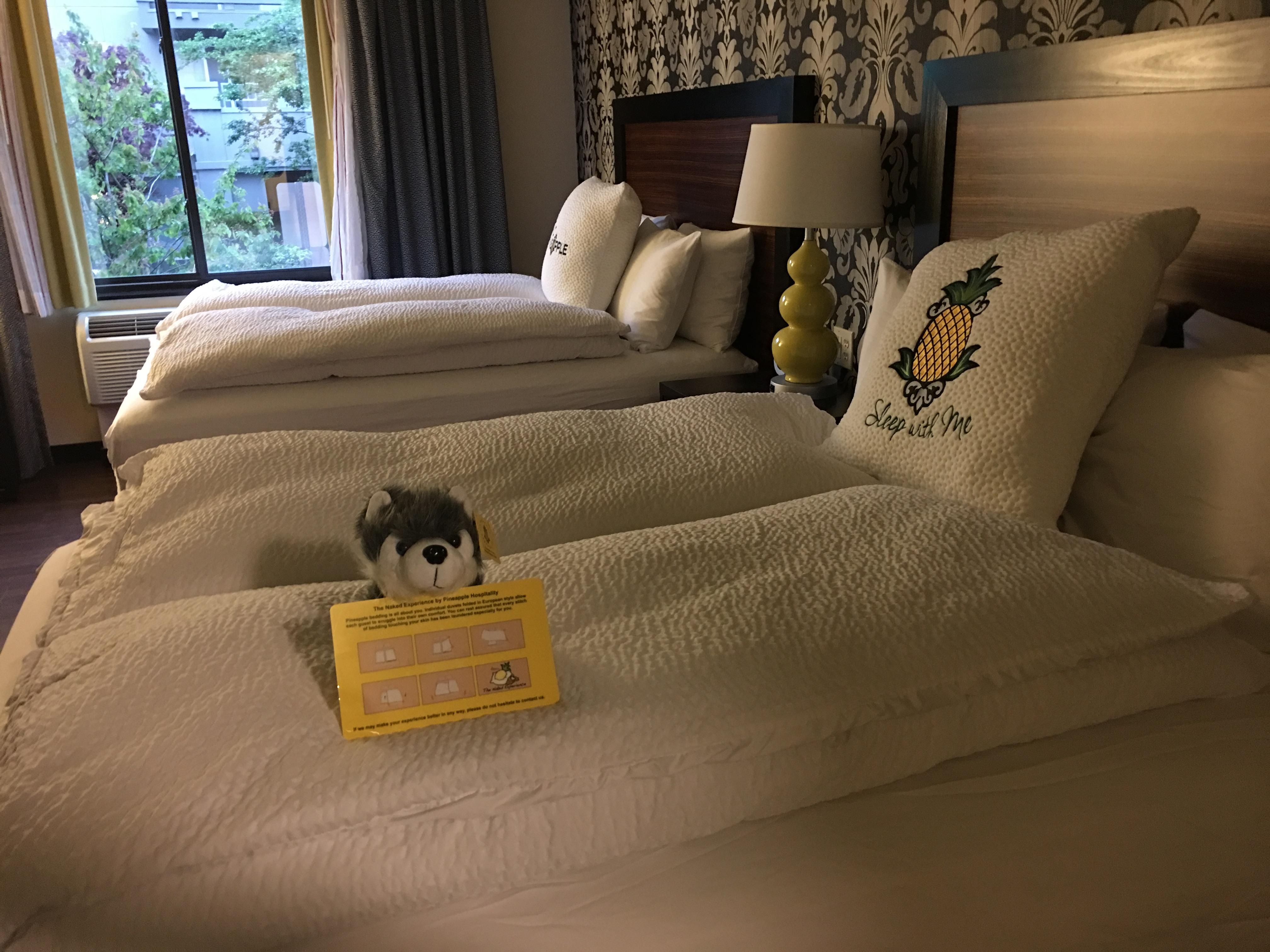 Our complimentary bathrobes