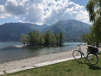 Lago di Locarno con bici ;)