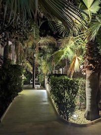 Gartenbereich des Hotels