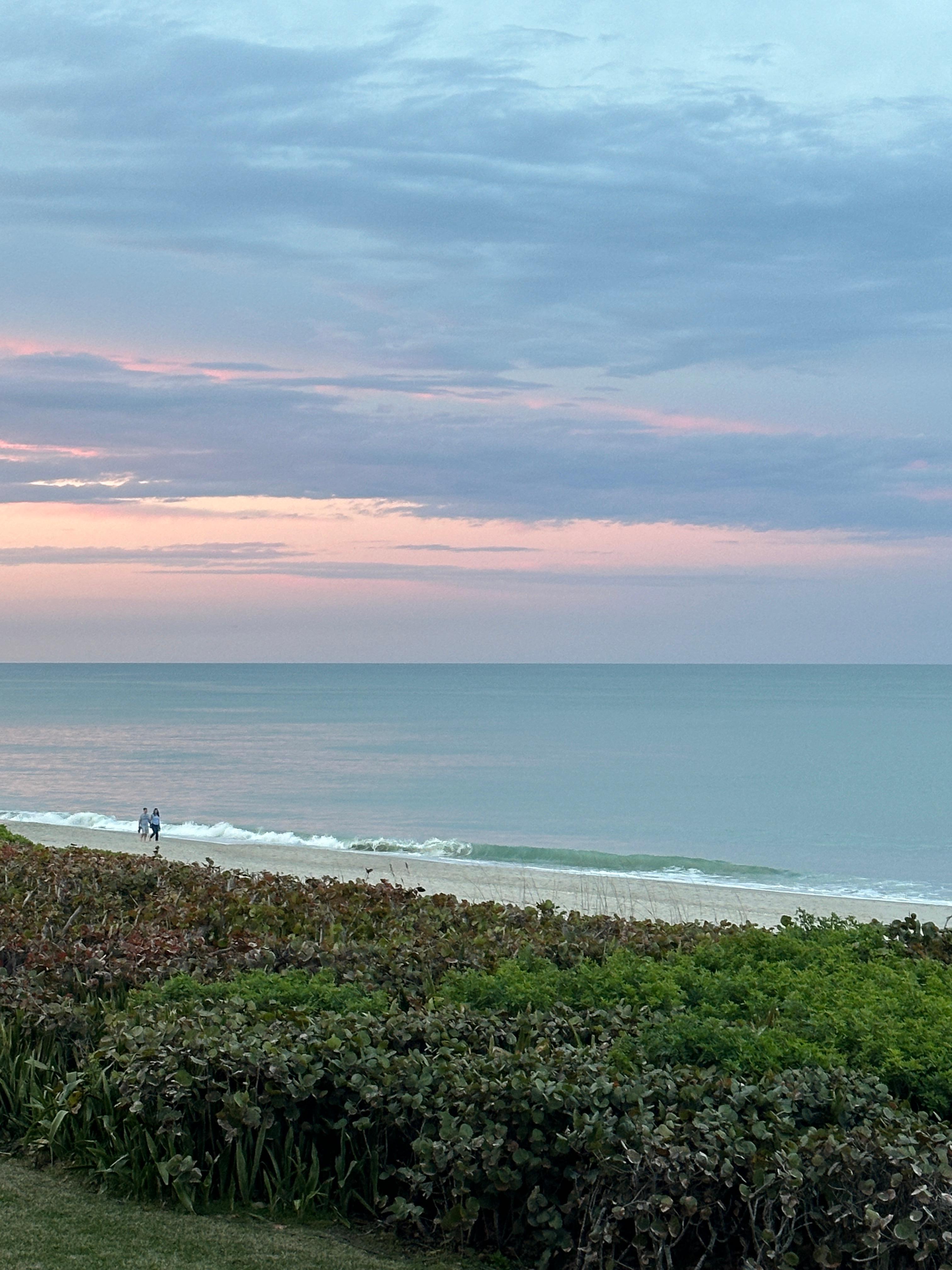 Sunset view from room balcony 