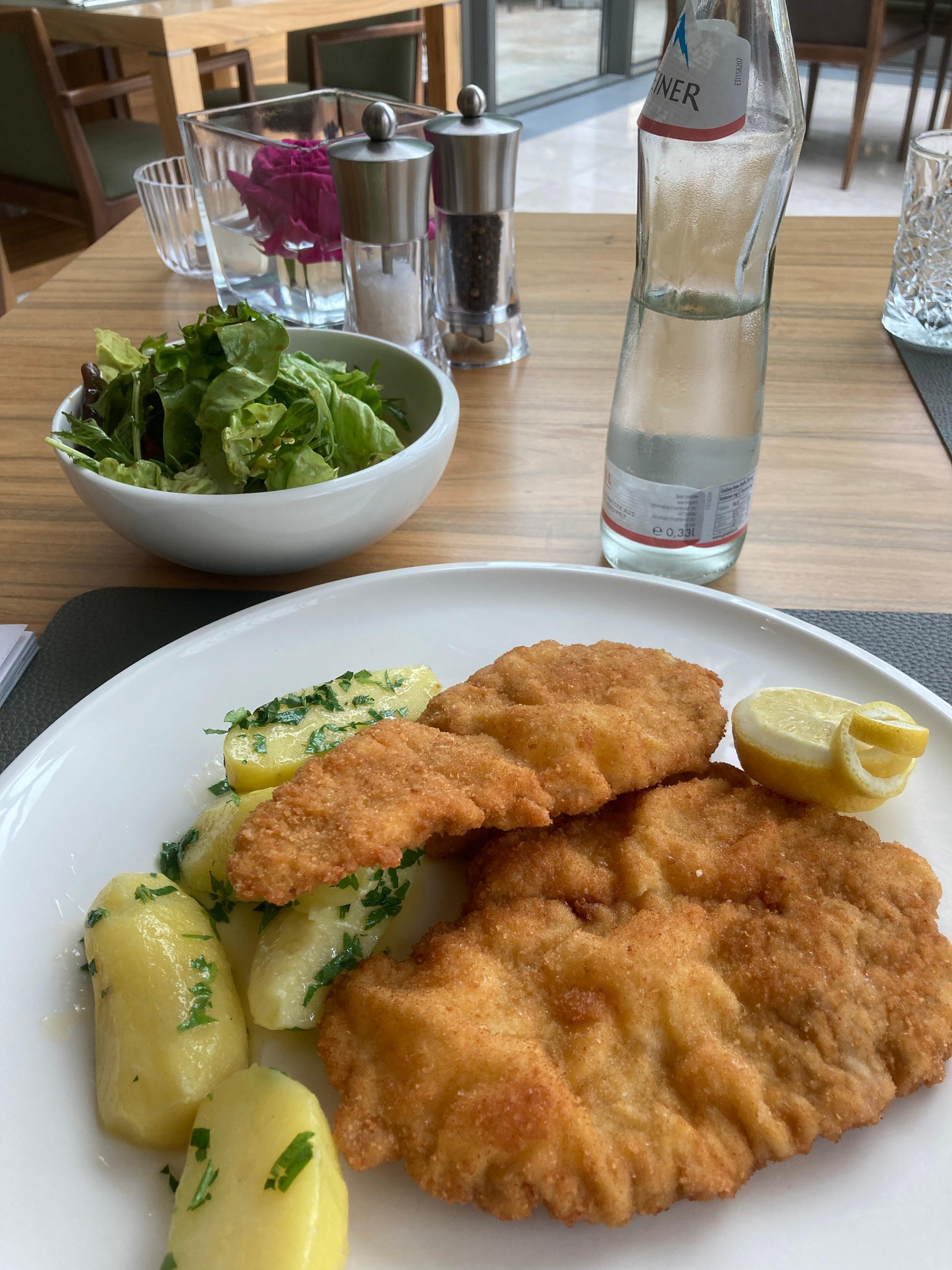 Pork was very tender and the breading has just the right crispness. 