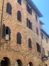 Front of hotel