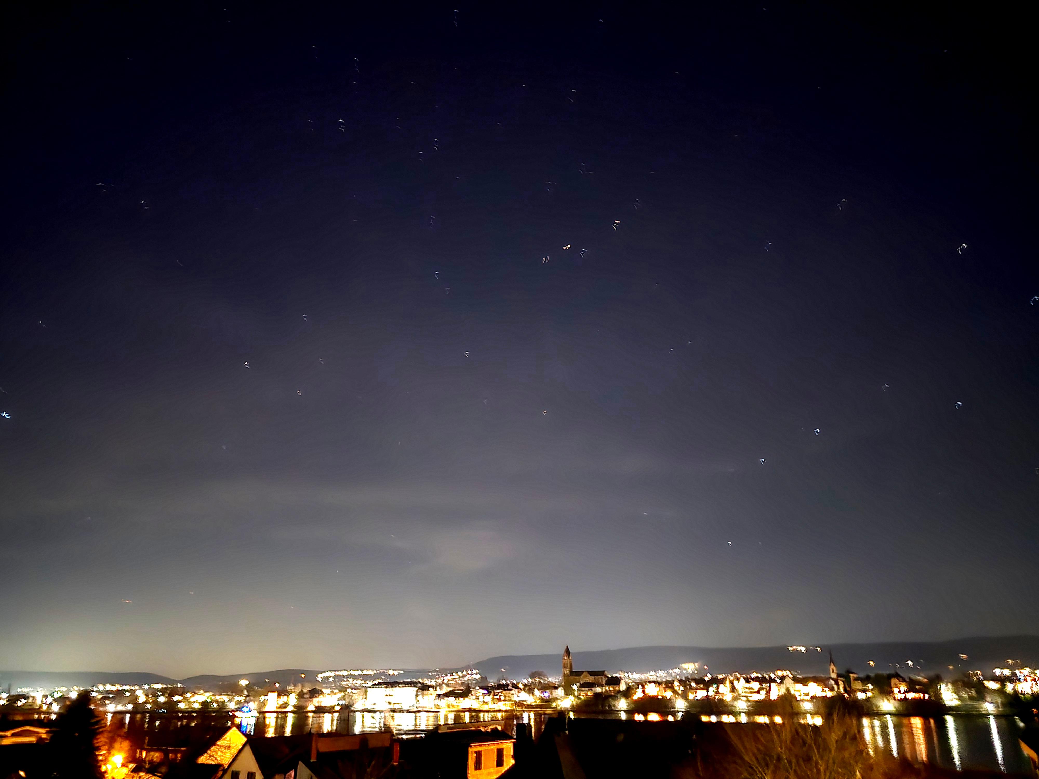 Aussicht vom Balkon aus