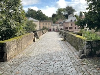 Just steps from the hotel