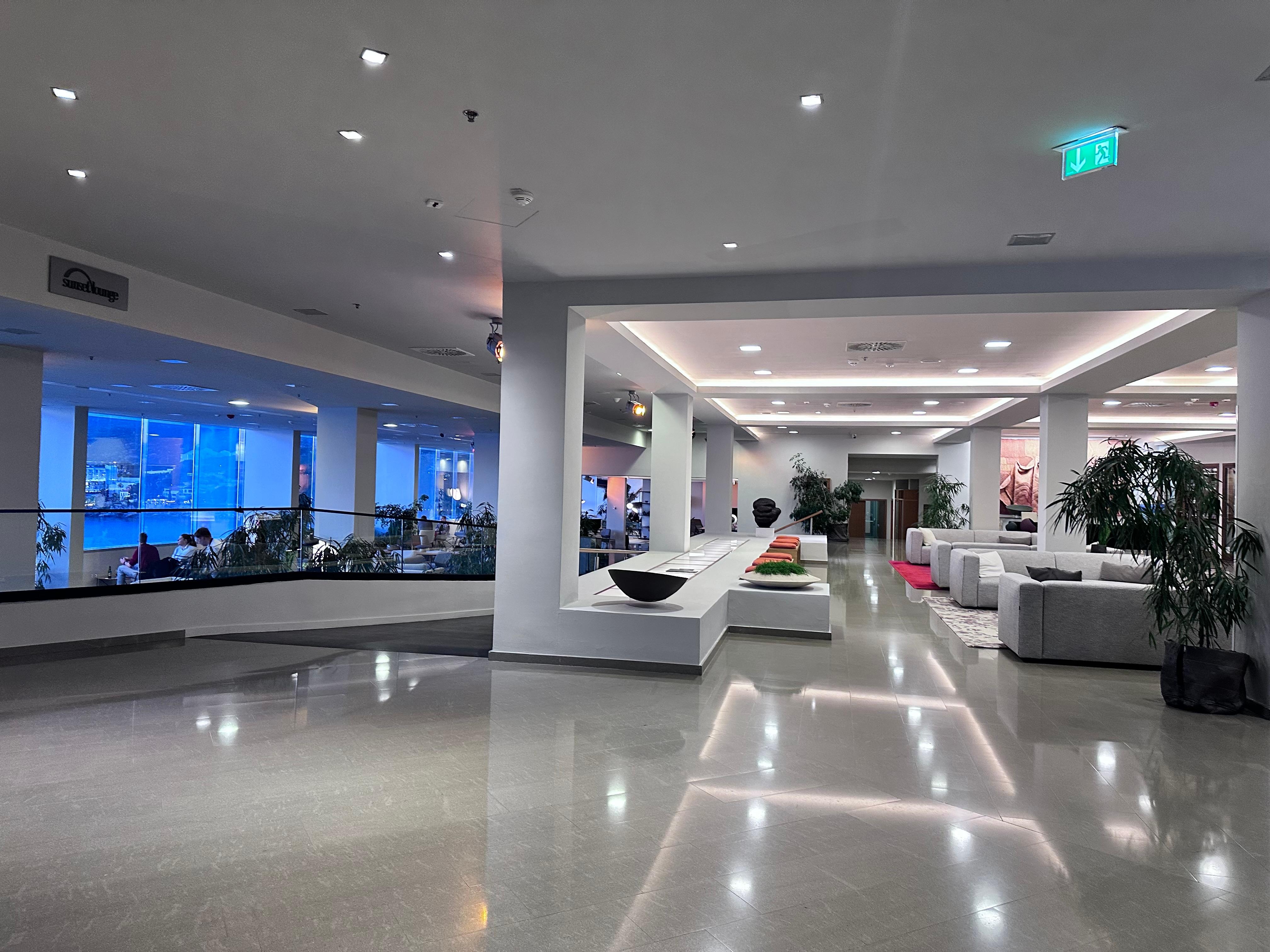 Hotel lobby