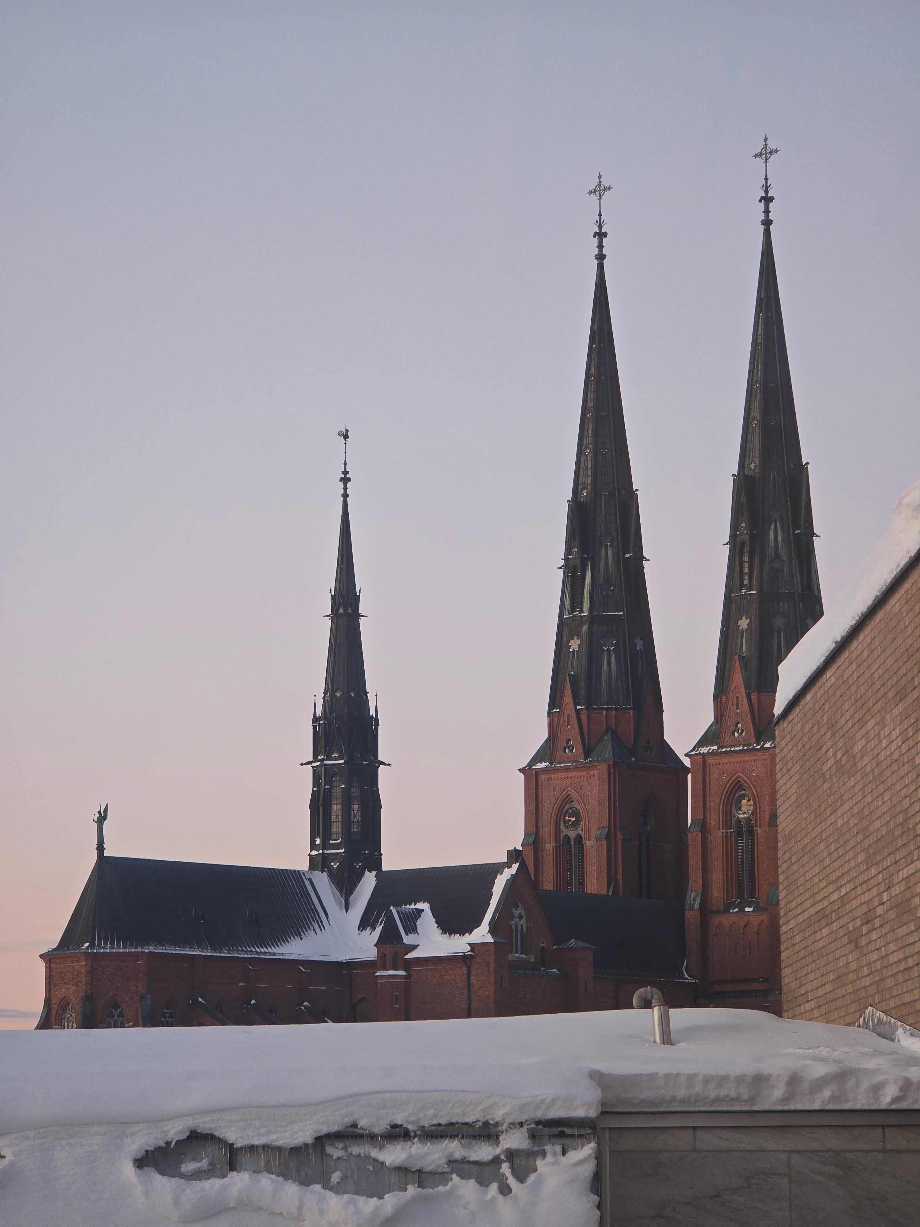 Utsikt från fönstret på hotellrummet vi hade.