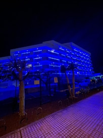 Hotel at night
