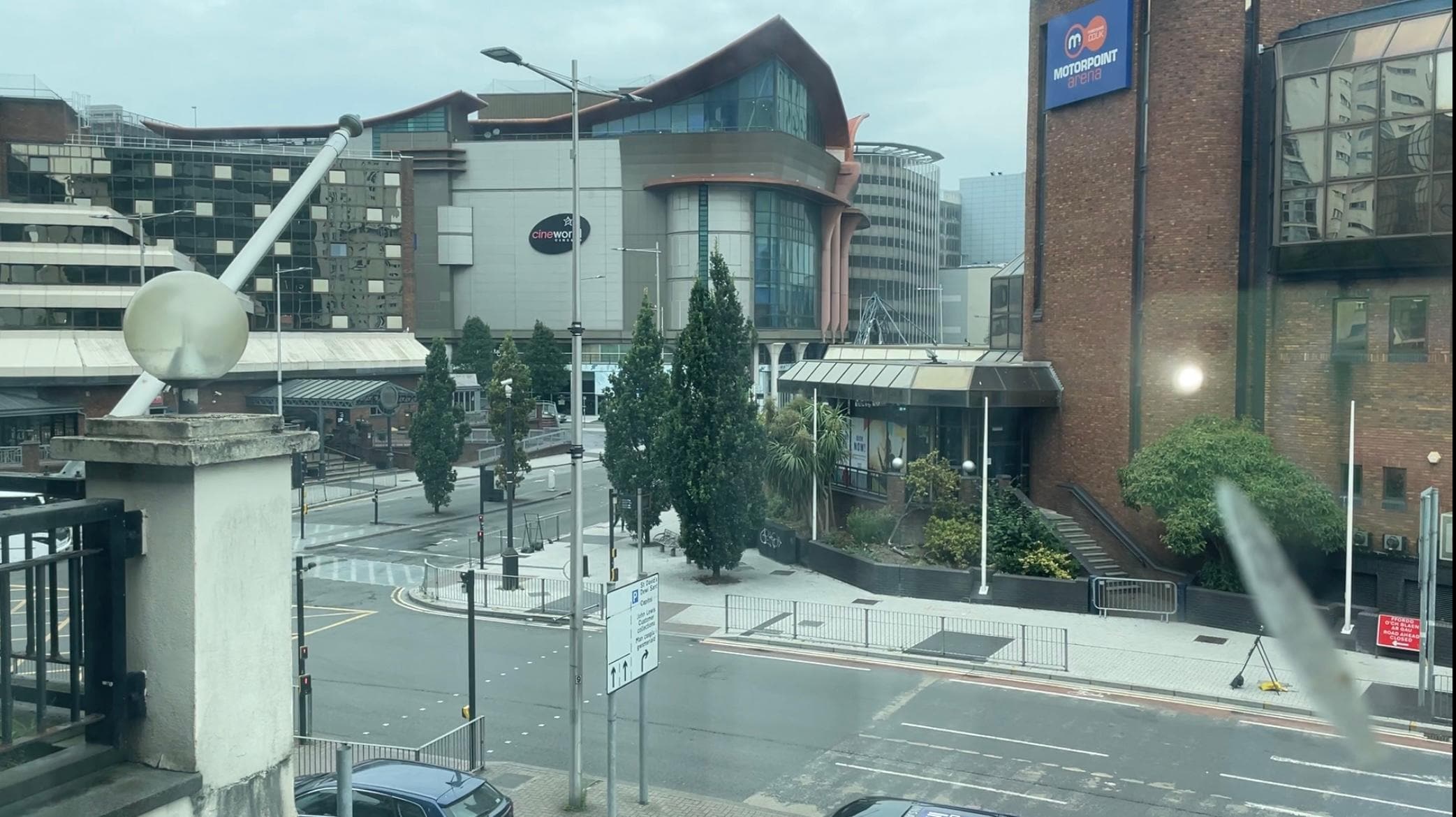 Prime location, close to Cardiff Central Station, Cineworld and St. David’s Shopping Center