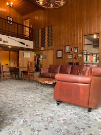 Agradable sala de estar.