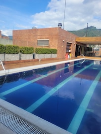 Geheiztes Schwimmbad
