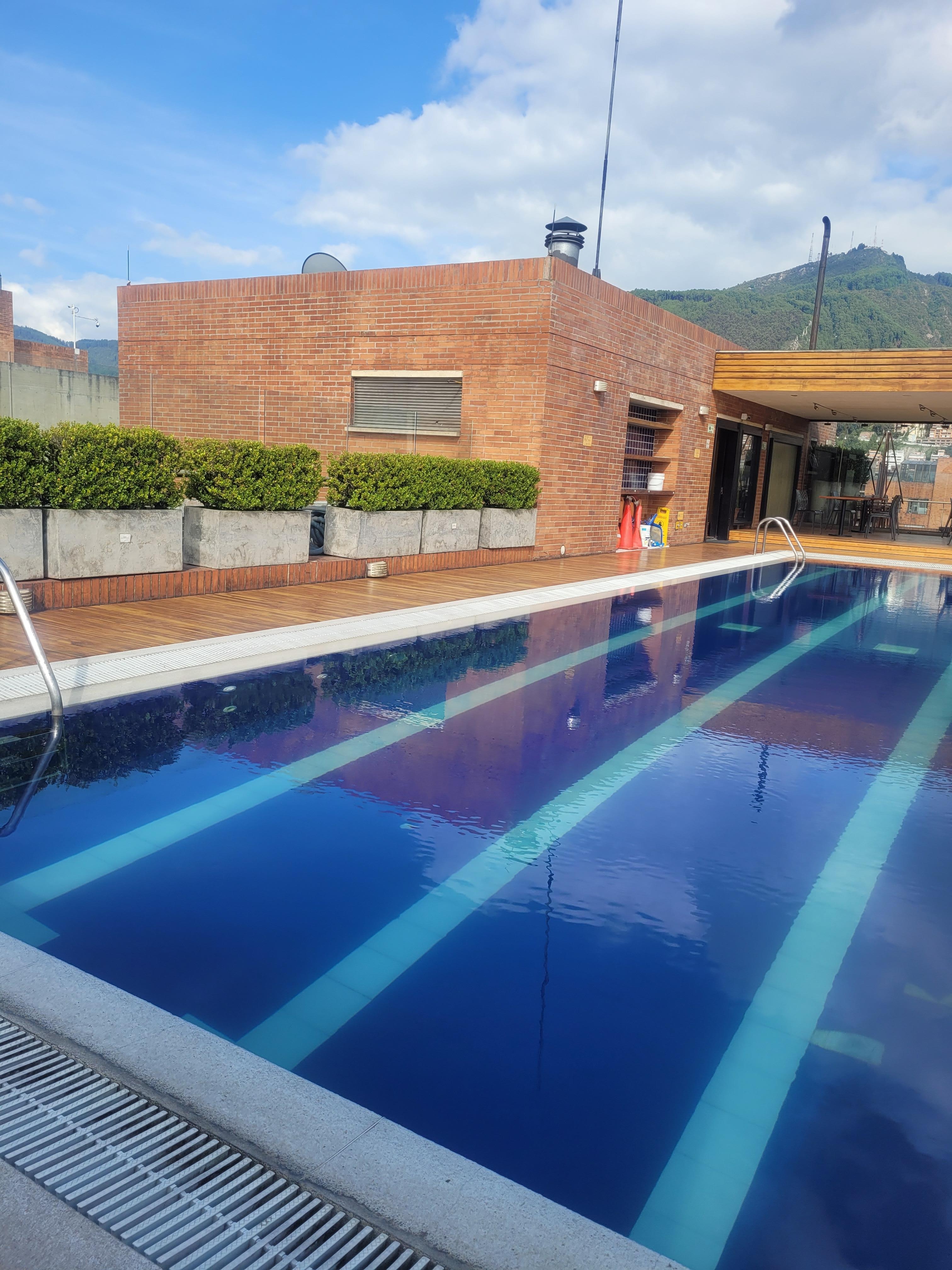Geheiztes Schwimmbad