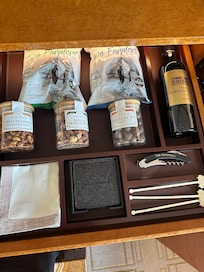 More mini bar snacks