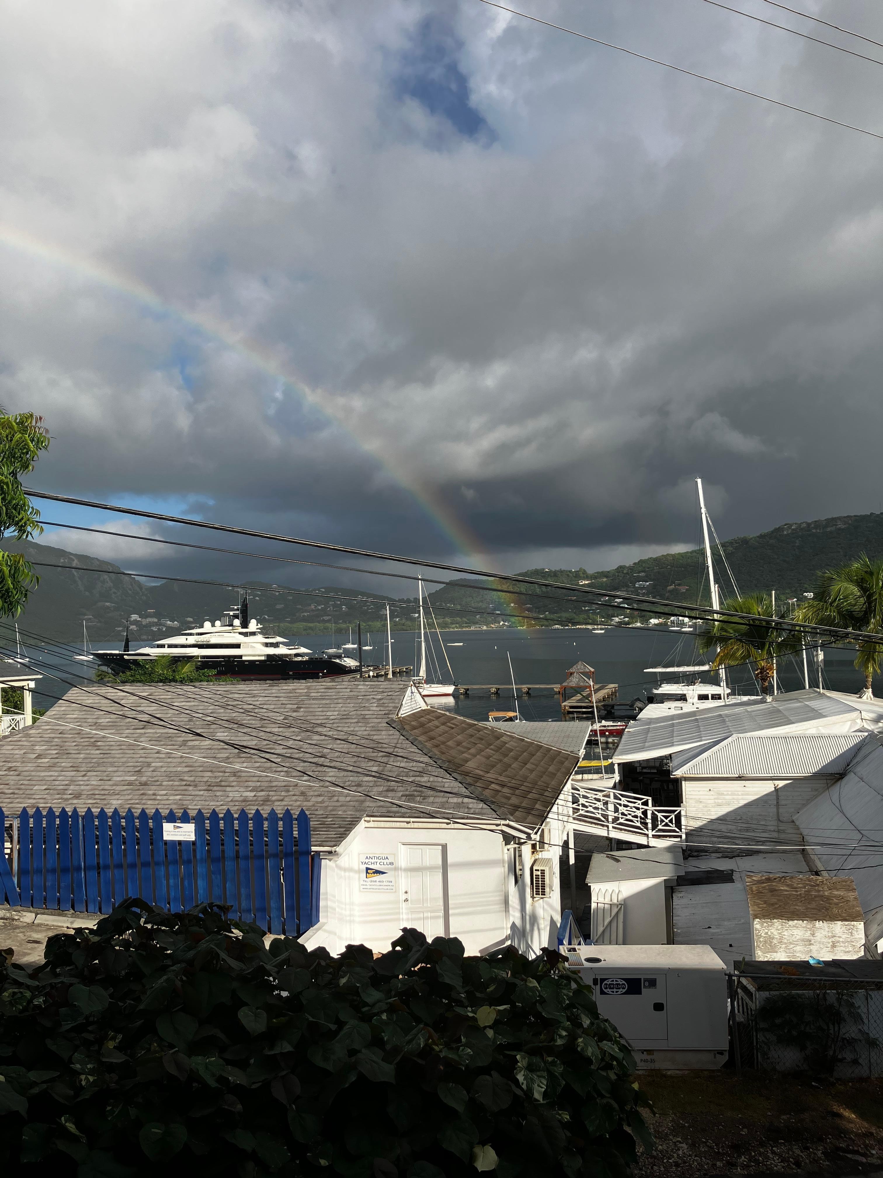 View from a sea view studio