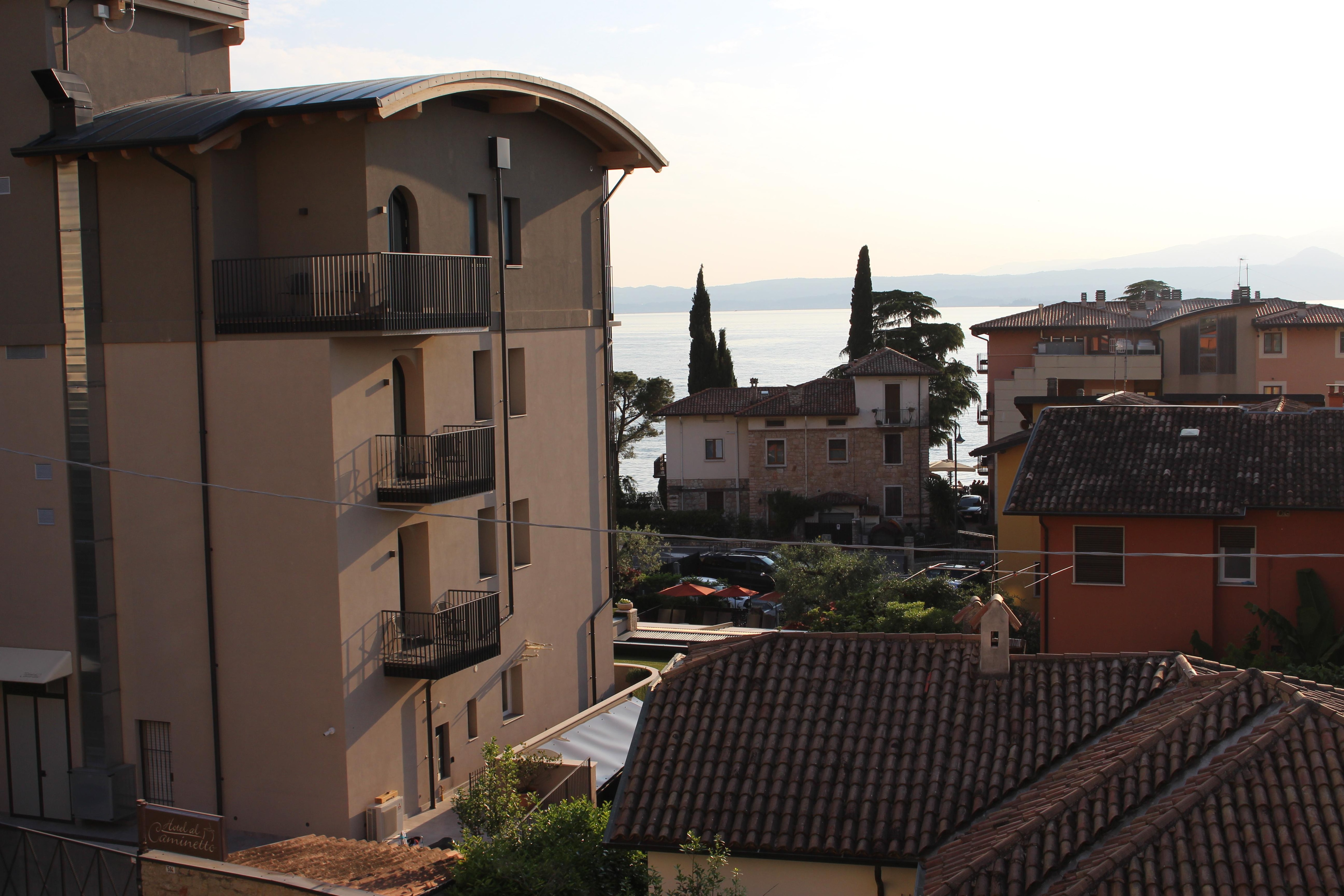 View from balcony, second floor.