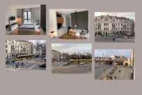 Hotellrummet och utsikten dÀrifrÄn.