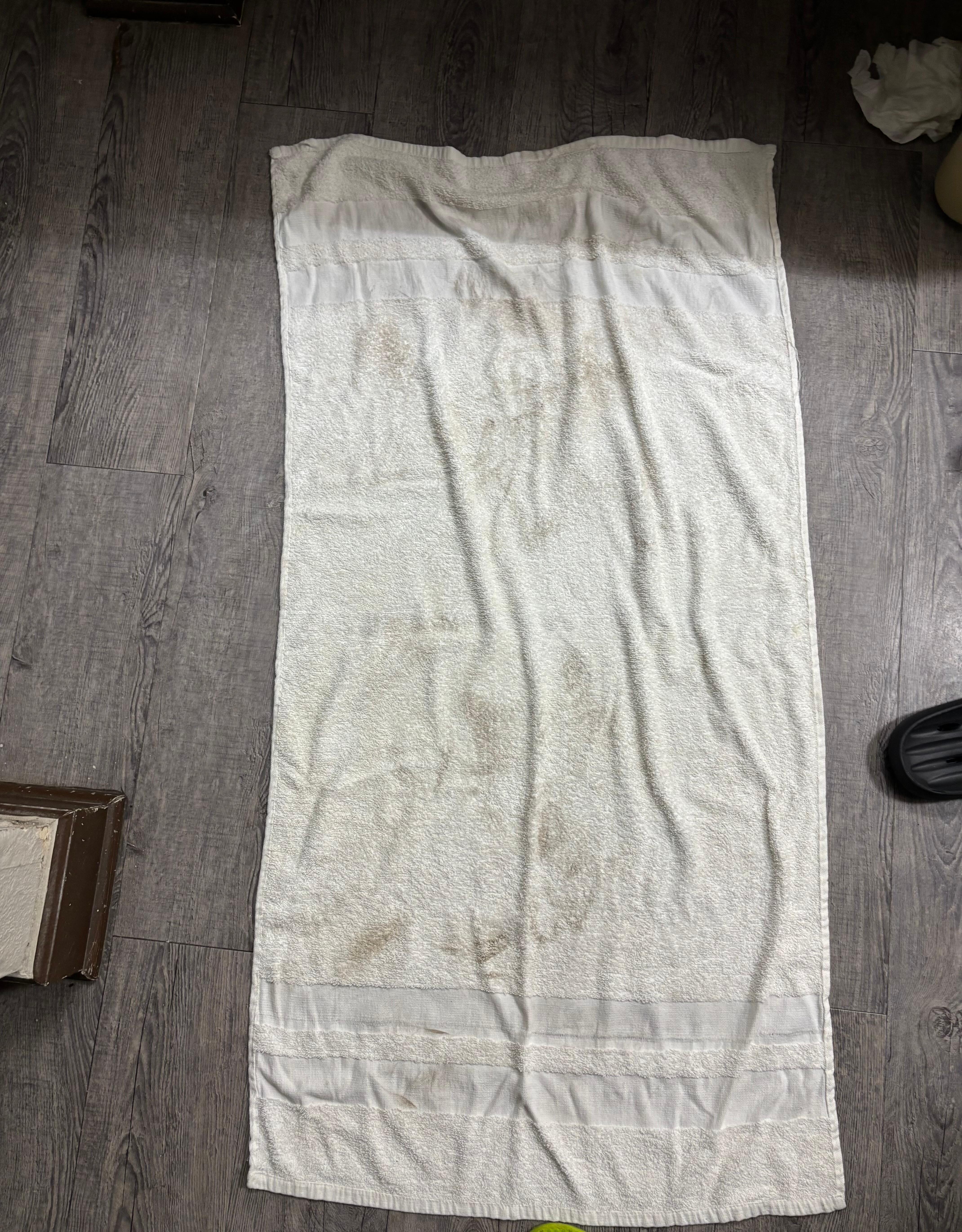Towels from the new room