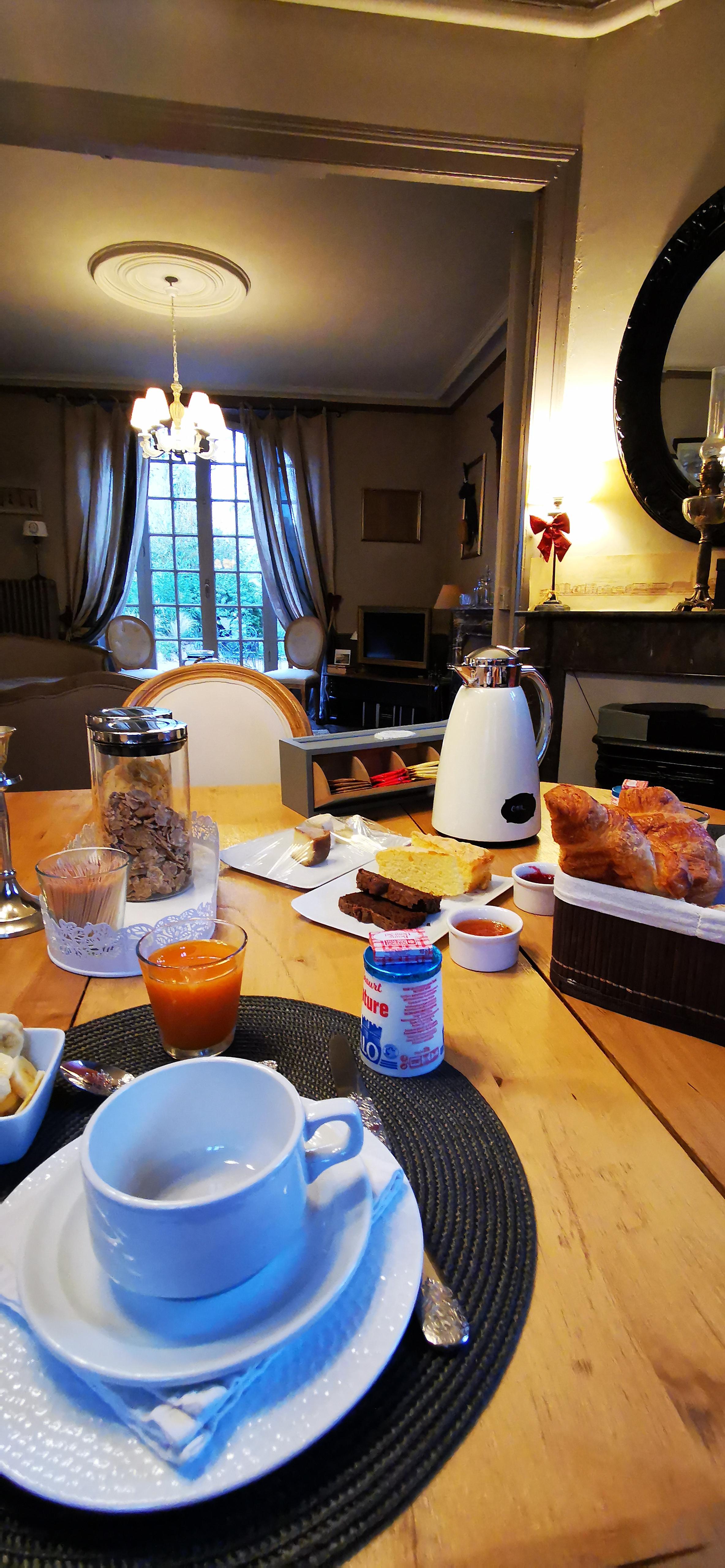 Salle du petit déjeuner