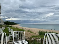 Beach across the street
