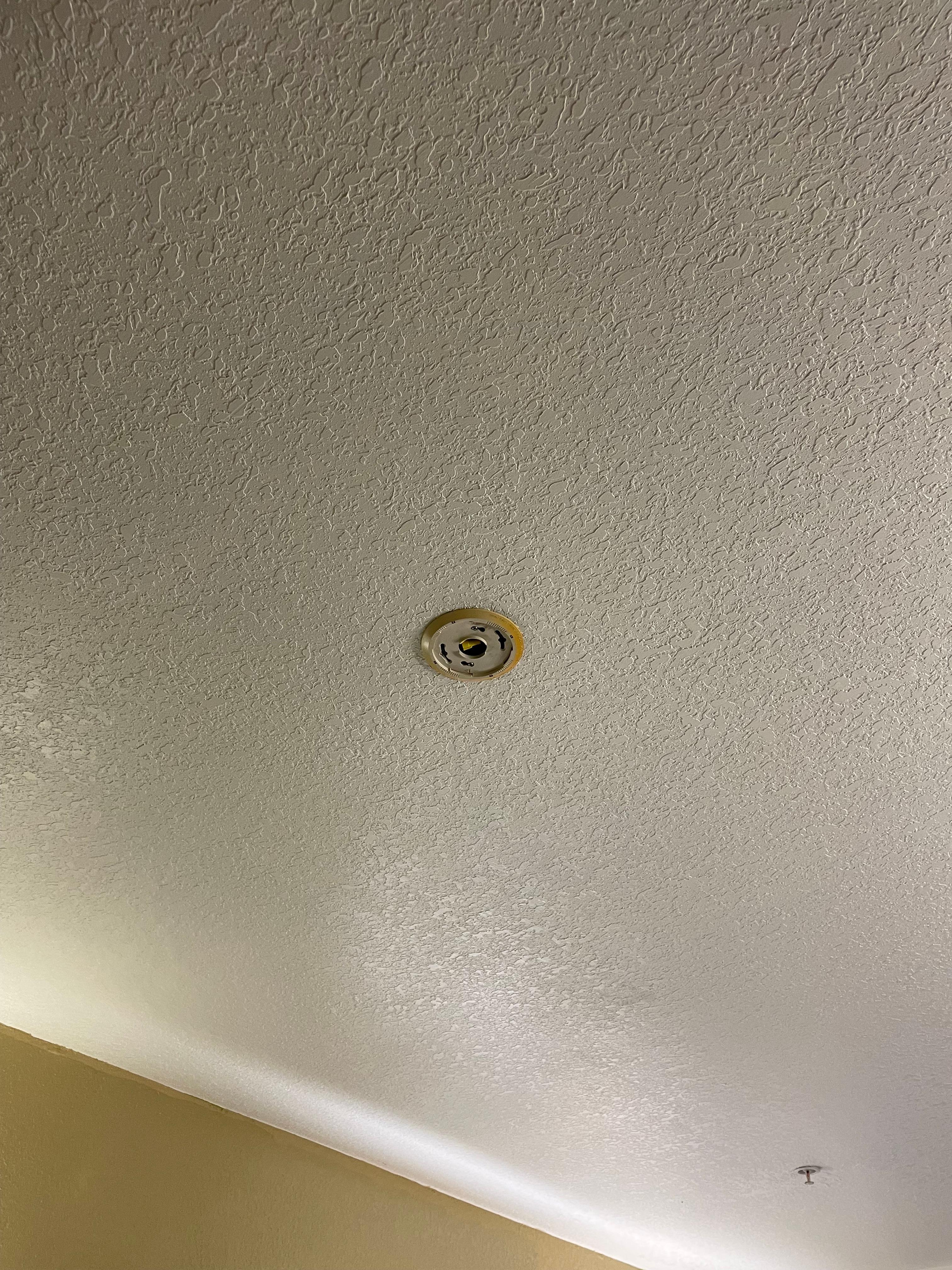 Smoke detector gone