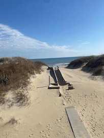 View from second floor room
