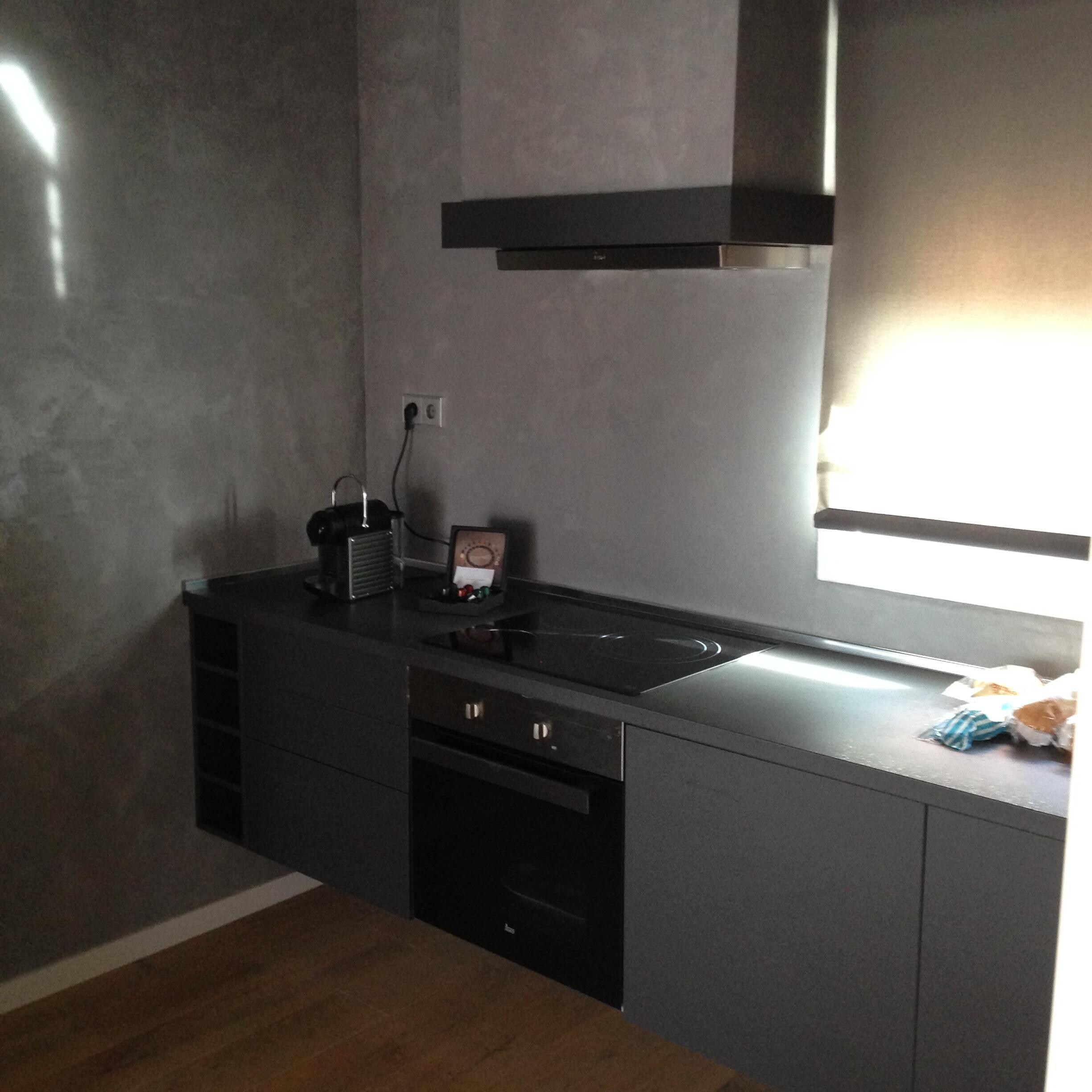 Keuken luxe appartement