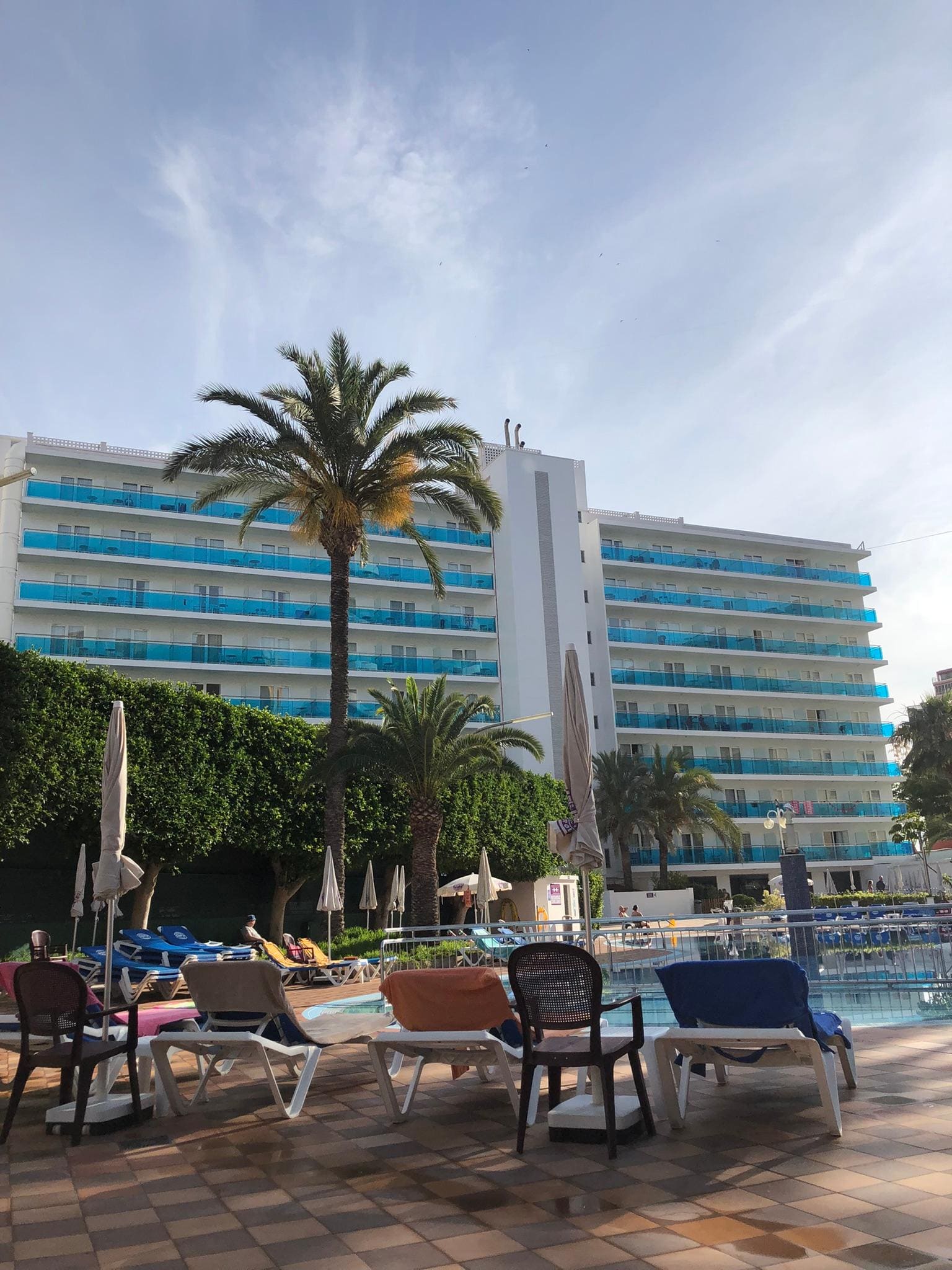 Poolside view