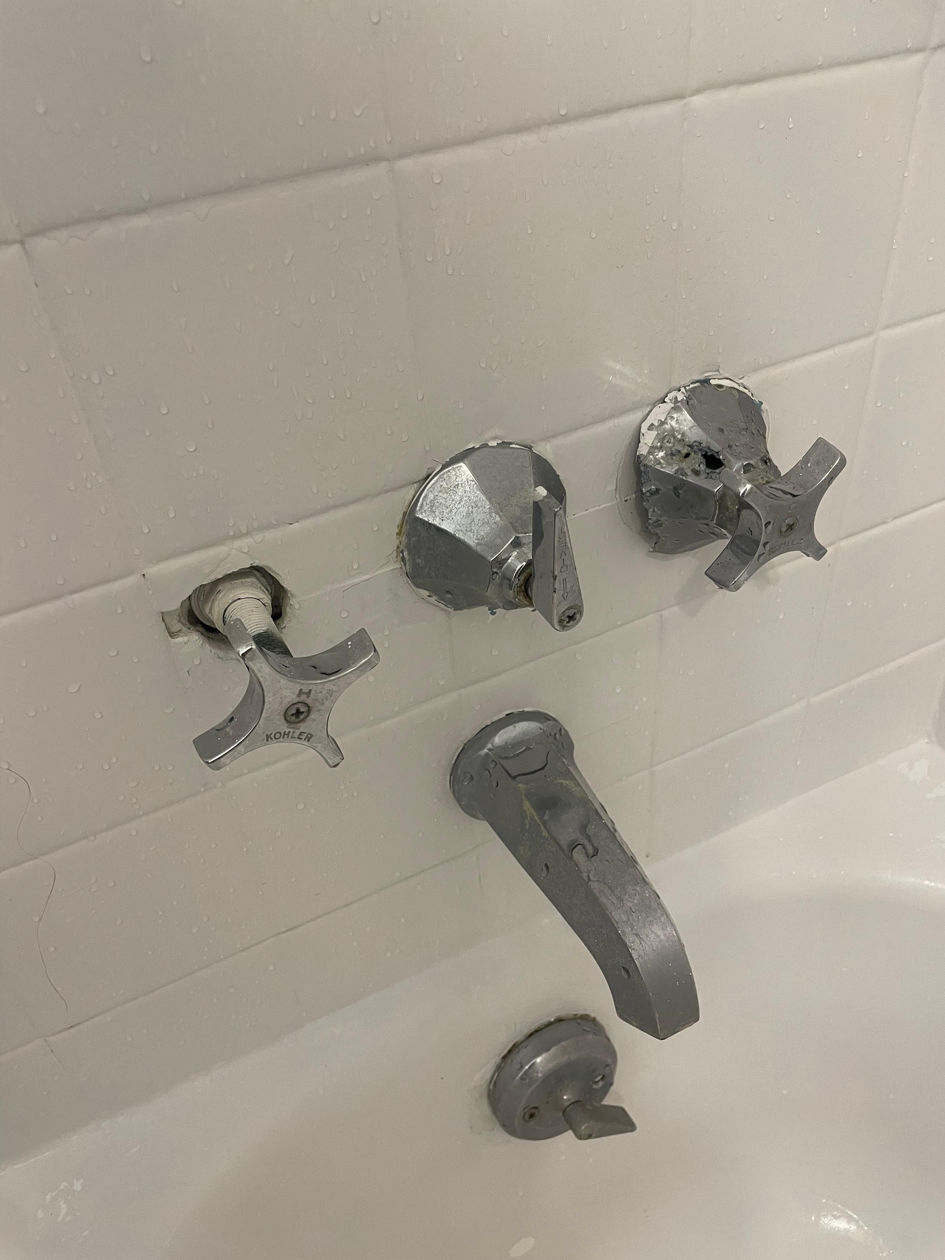 Faucet broken