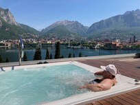 Jacuzzi på hotellet