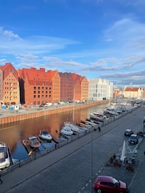 Udsigt fra lejligheden