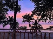 Another amazing sunset from our room balcony