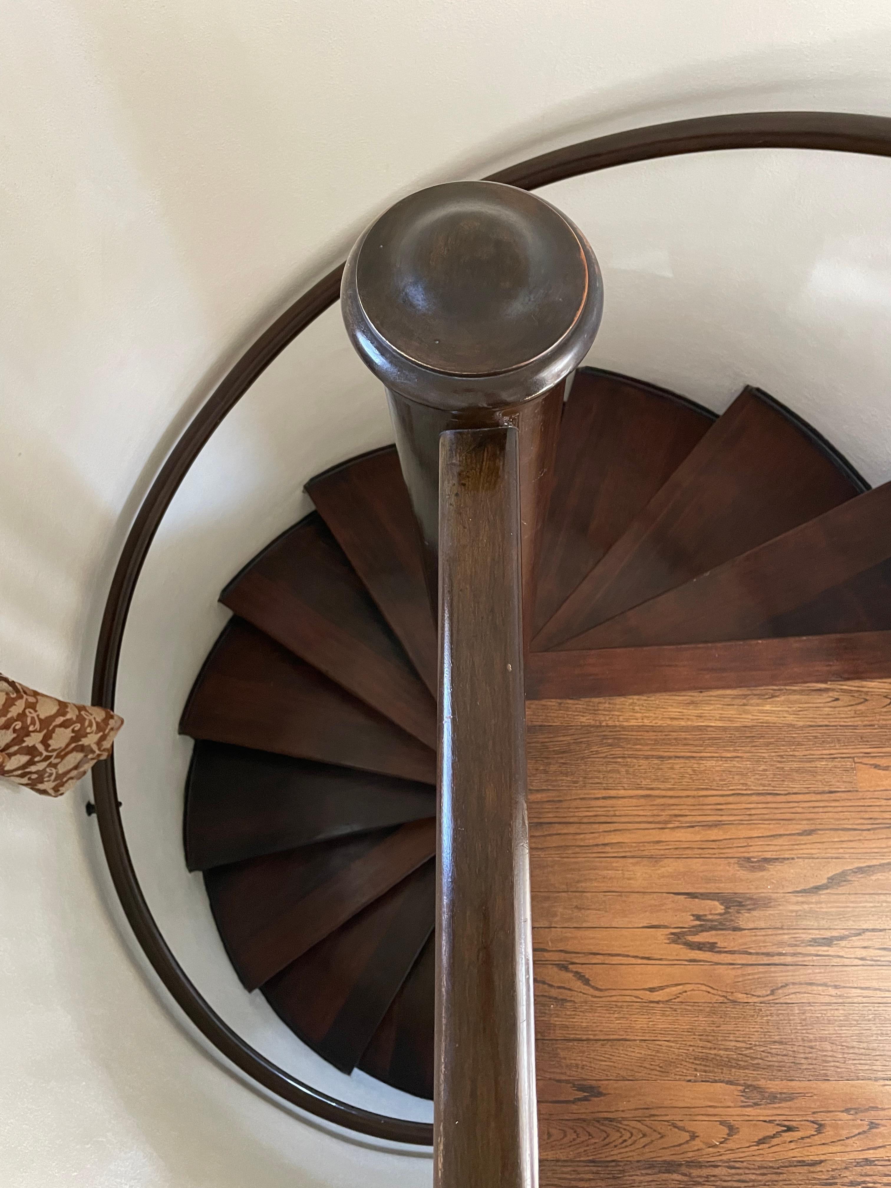 Staircase to the upper room from the kitchen